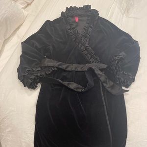 Betsey Johnson Velvet Robe
